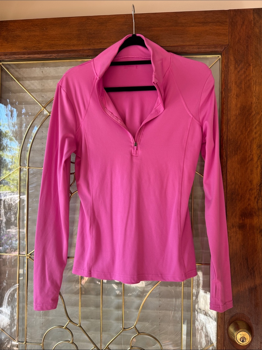 Jockey Hot Pink Women's Quarter-Zip Pullover